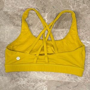 lululemon athletica Energy Sports Bra - Women’s 6 - Goldenrod Yellow